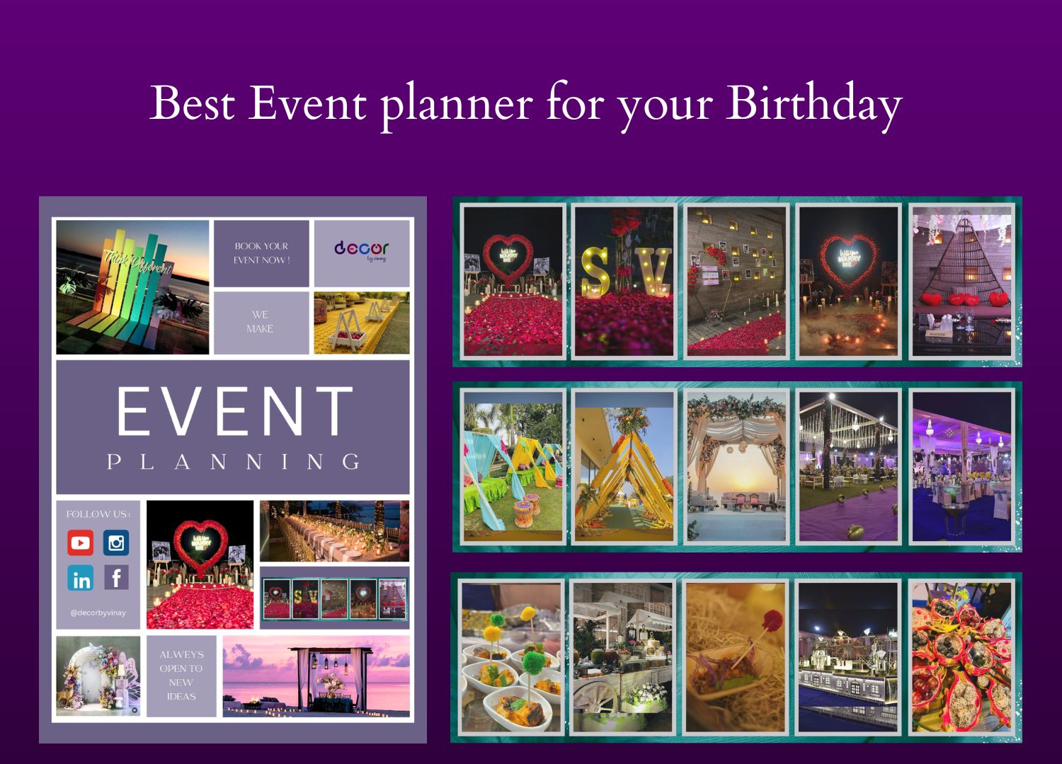 Best birthday party planner in Lucknow